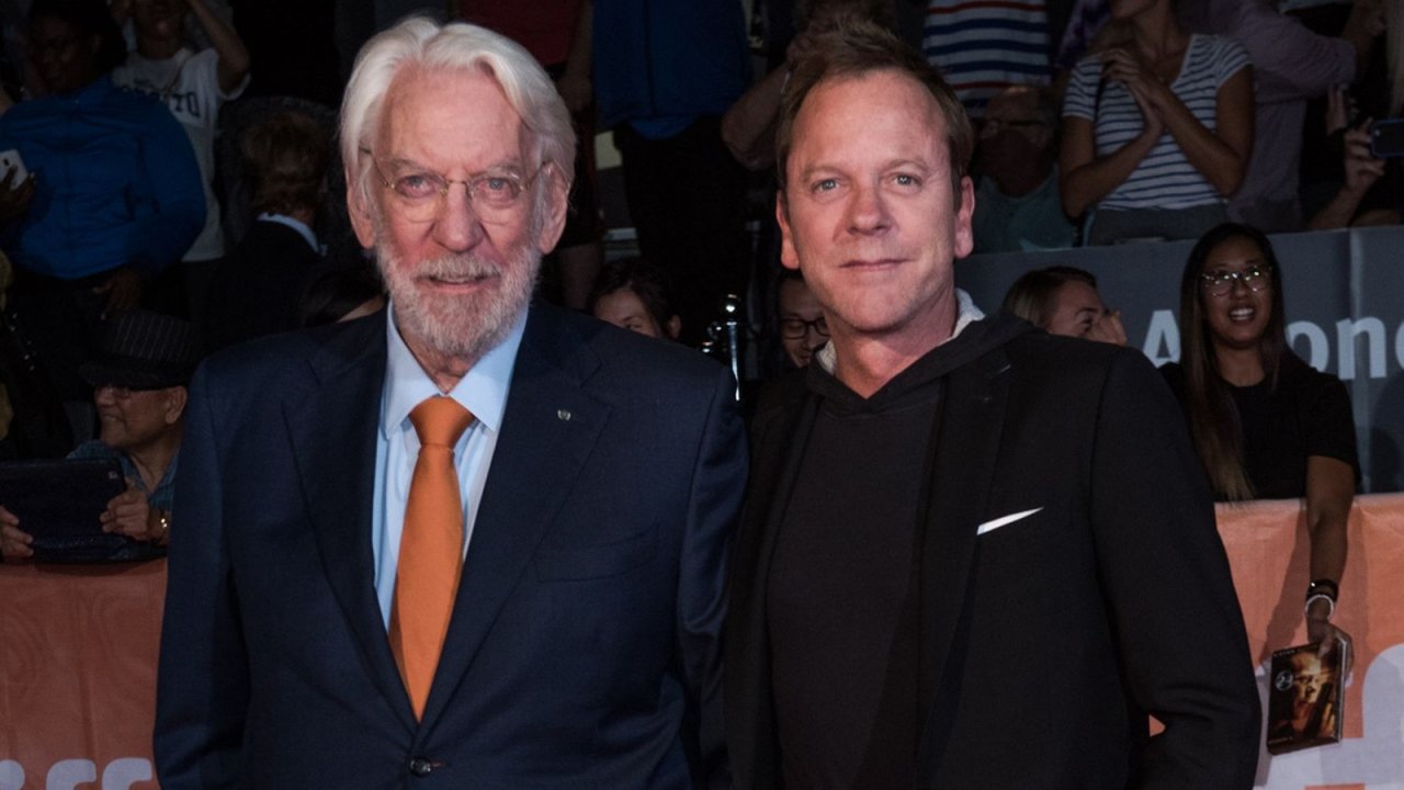 Kiefer e Donald Sutherland
