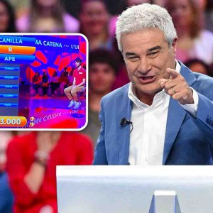 Reazione a Catena: un'immagine del programma condotto da Pino Insegno