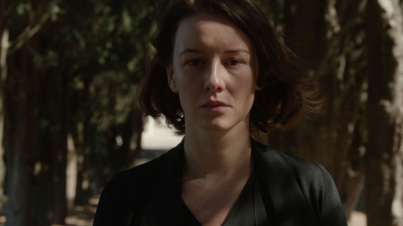 Un primo piano di Irina Starshenbaum