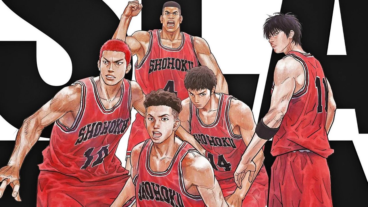 Immagine tratta dal poster di The First Slam Dunk.