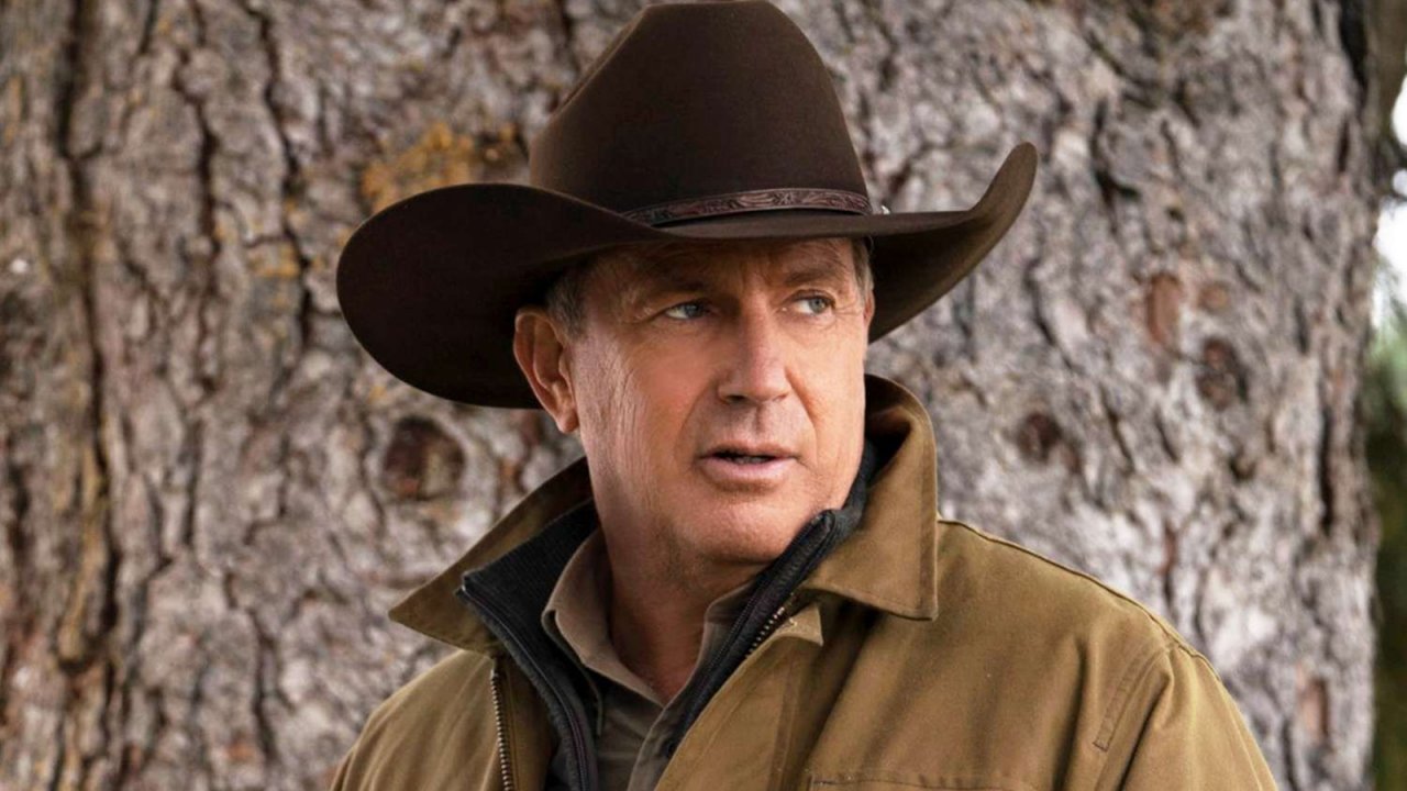 Kevin Costner in una foto di Yellowstone