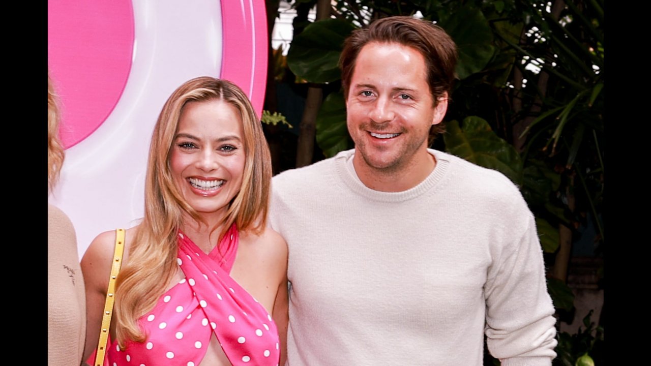 Margot Robbie ed il marito Tom Ackerley
