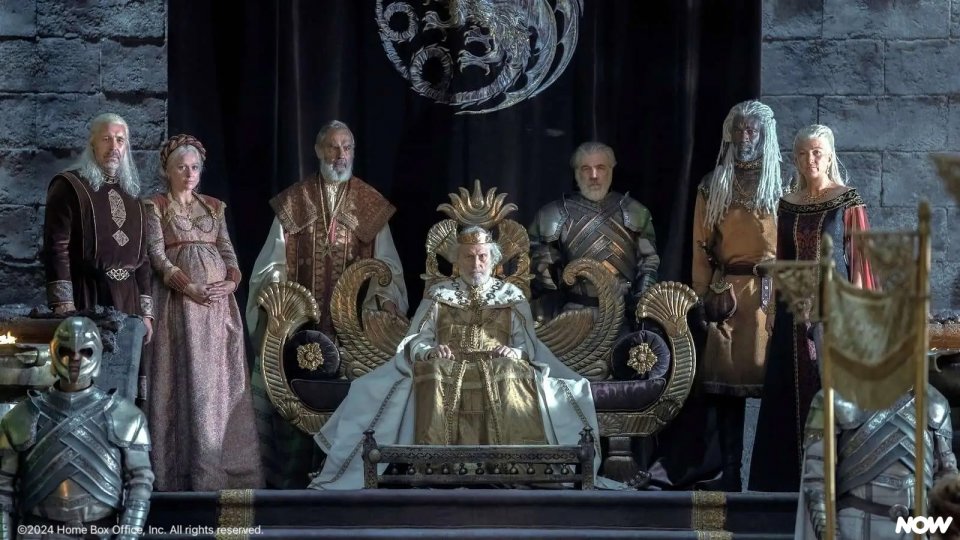 Re  Jaehaerys I Targaryen Cavaliere Di Vermithor Nel Corso Della Prima Stagione Di House Of The Dragon