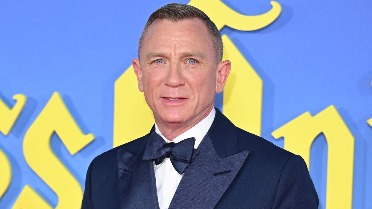 Daniel Craig in primo piano