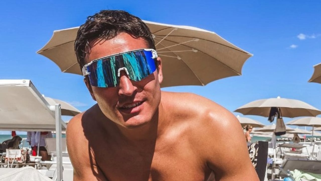 Carlo Marini in una foto condivisa su Instagram