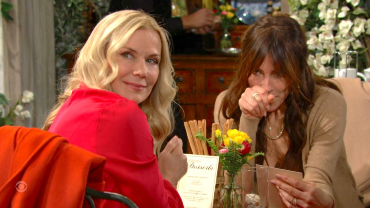 Brooke e Taylor in una scena a Il Giardino