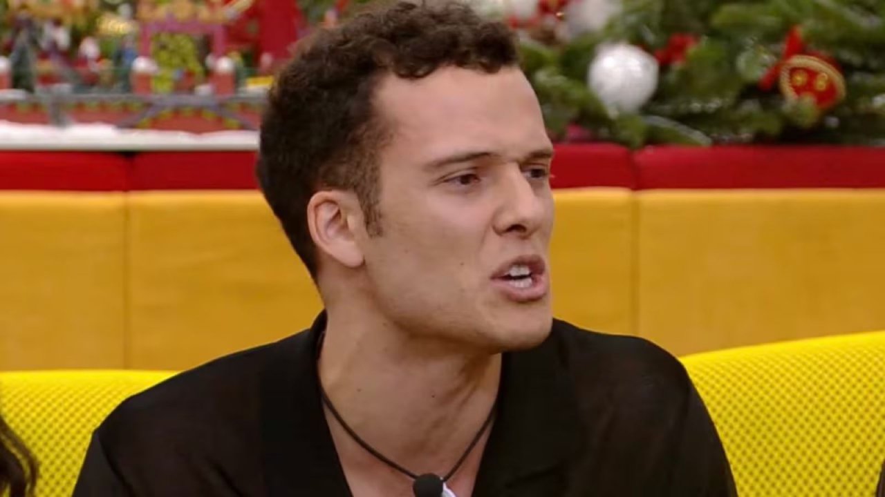 Edoardo Donnamaria durante il Grande Fratello Vip