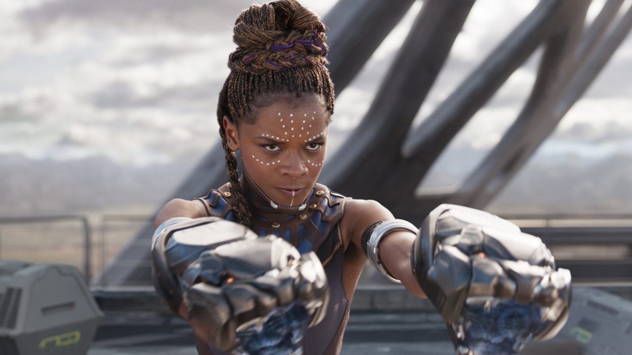 Shuri nel film Black Panther