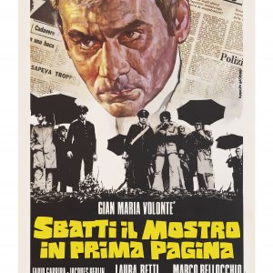 Locandina di Sbatti il mostro in prima pagina