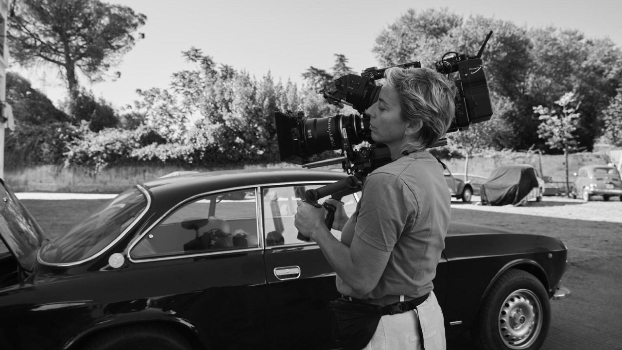 Daria D'Antonio sul set di Supersex