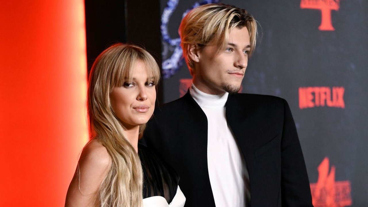 Millie Bobby Brown e Jake Bongiovi insieme ad un evento pubblico