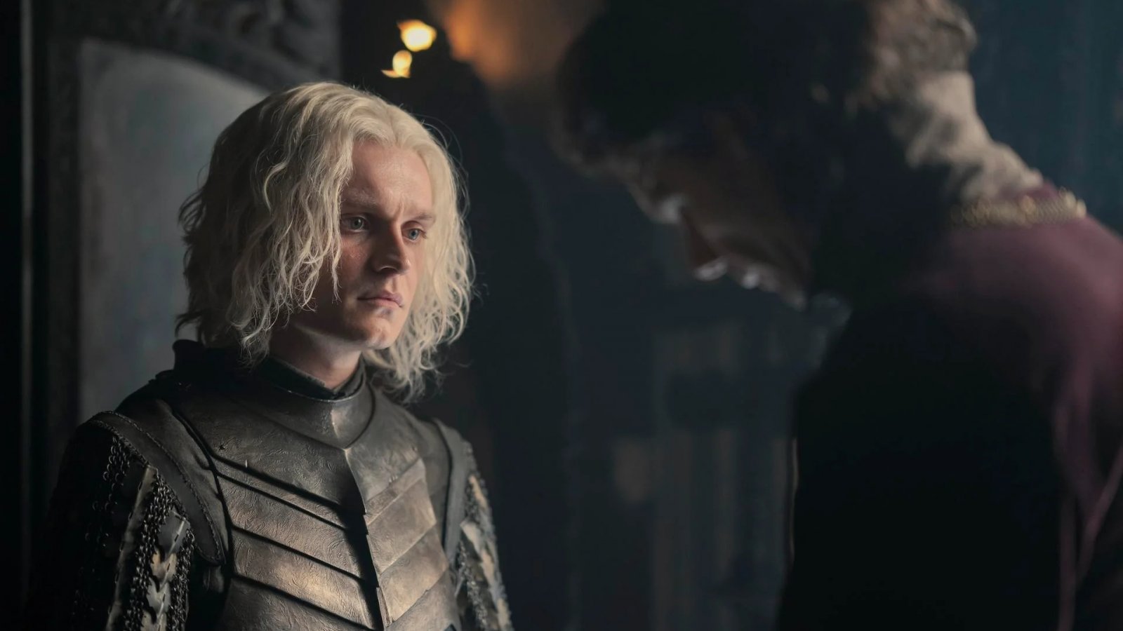 Aegon II Targaryen nel terzo episodio di House of the Dragon 2
