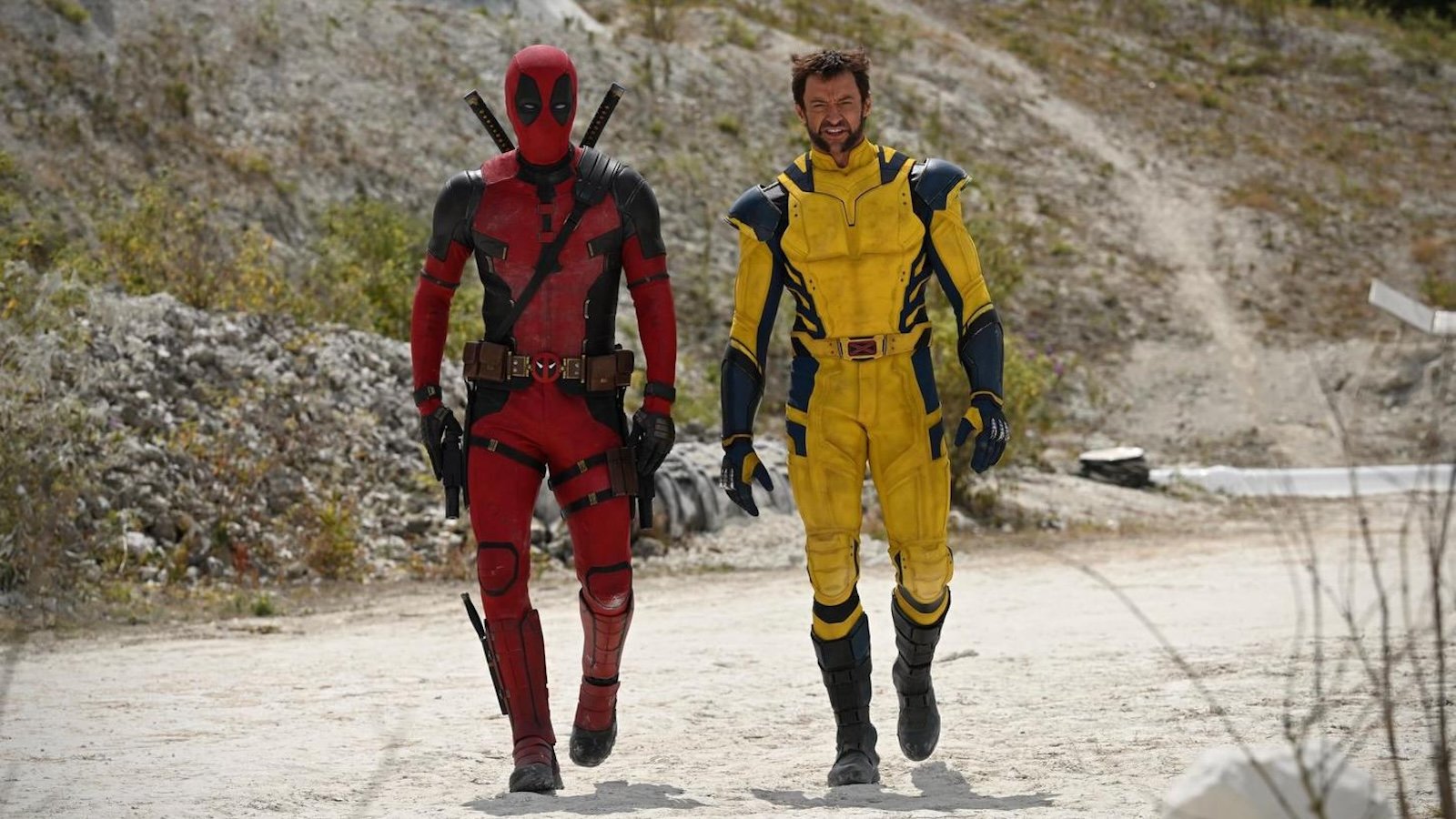 Deadpool & Wolverine in una scena del film