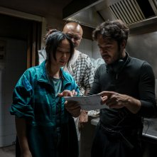 Holy Shoes: Tiffany Zhou, Luigi Di Capua sul set del film