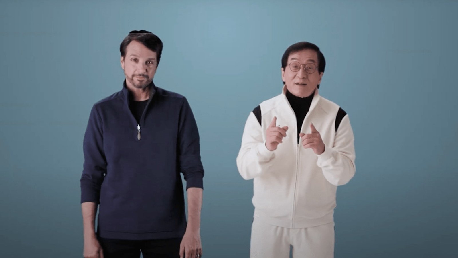 Ralph Macchio e Jackie Chan