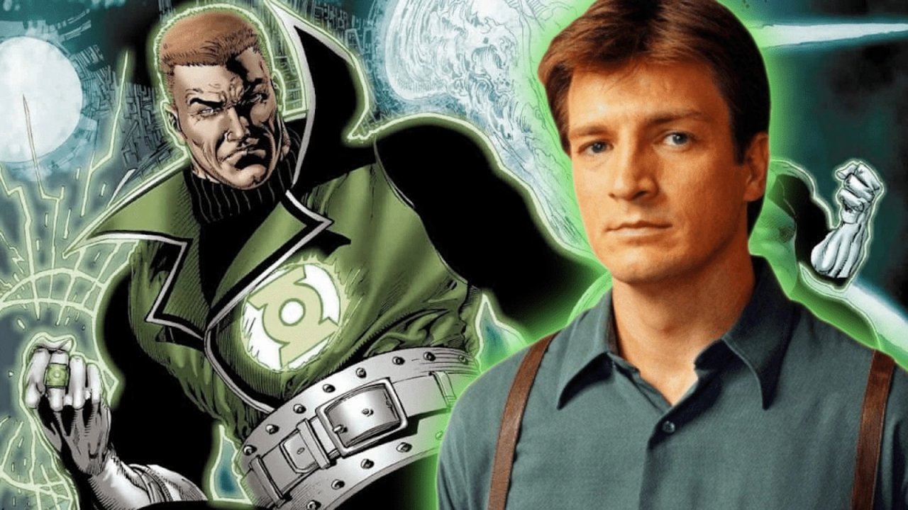 Guy Gardner e Nathan Fillion
