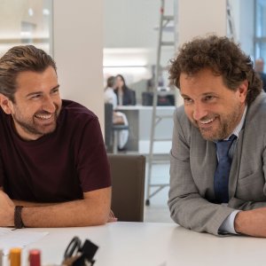 Io e te dobbiamo parlare: Alessandro Siani e Leonardo Pieraccioni sul set
