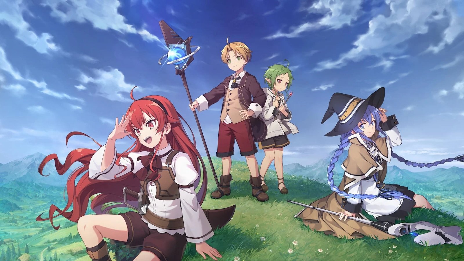 I personaggi nella prima stagione di Mushoku Tensei