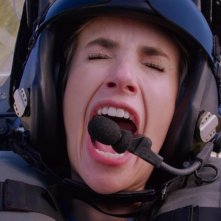 Space Cadet: Emma Roberts in una scena del film