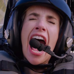 Space Cadet: Emma Roberts in una scena del film