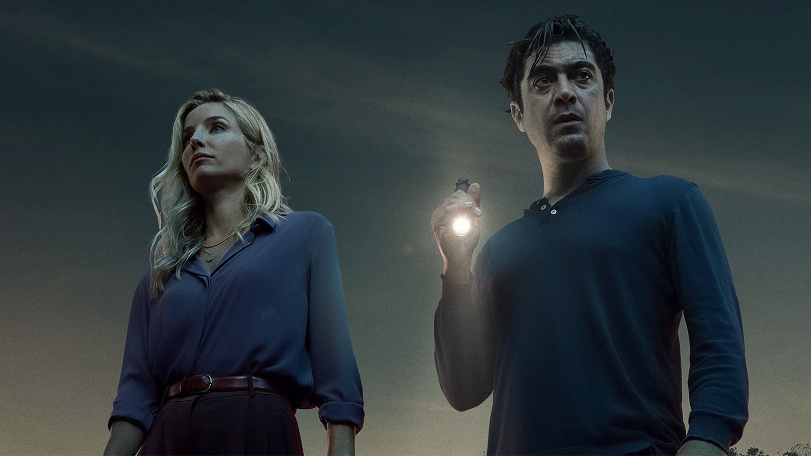 Annabelle Wallis e Riccardo Scamarcio, i protagonisti di Svaniti nella notte