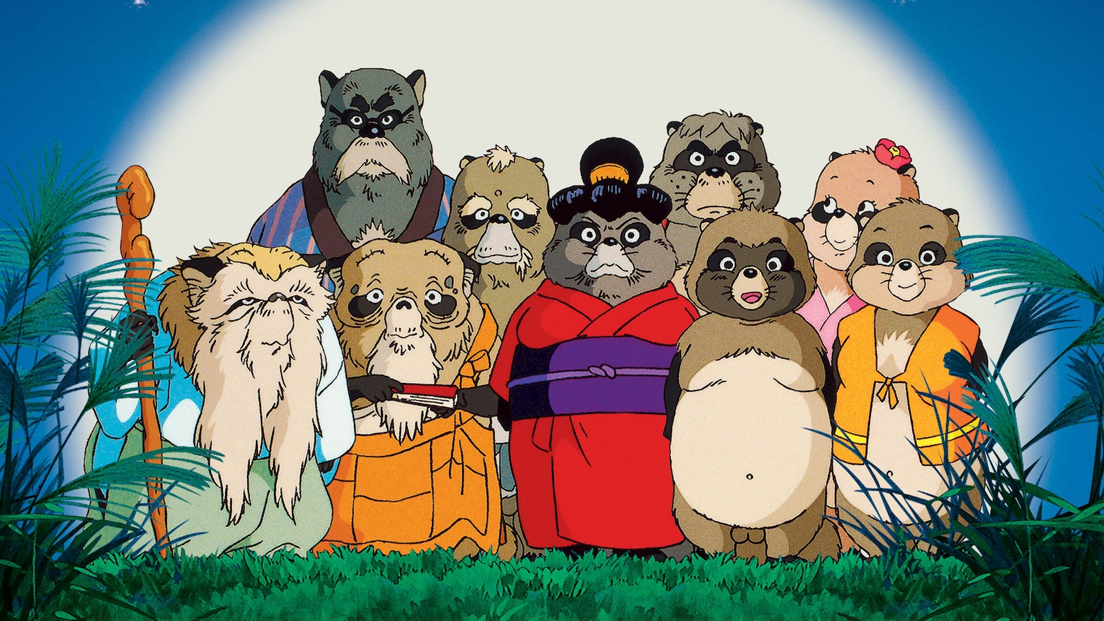 I tanuki di Pom Poko.