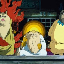Pom Poko: un momento del film