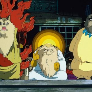 Pom Poko: un momento del film