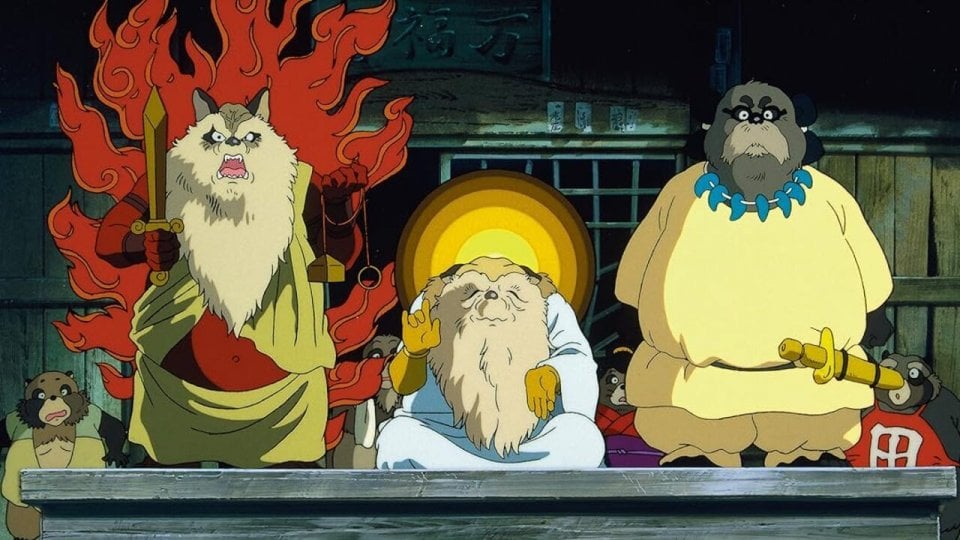 Pom Poko Un Momento Del Film