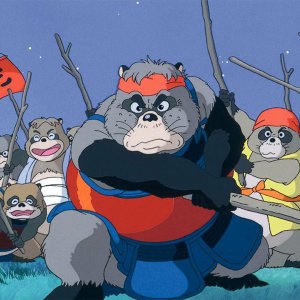 Pom Poko: una scena del film