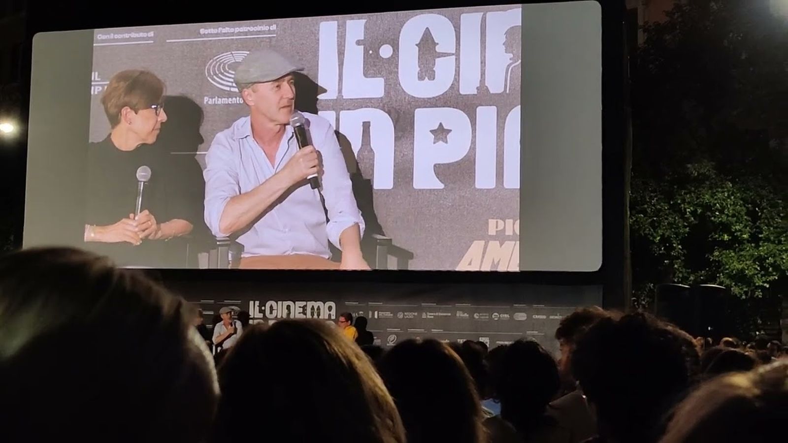 Edward Norton a Roma per Il Cinema in Piazza