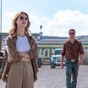 Twisters: Daisy Edgar-Jones in una scena