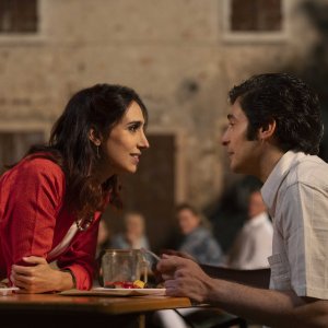 L'invenzione di noi due: Silvia D'amico e Lino Guanciale in una foto