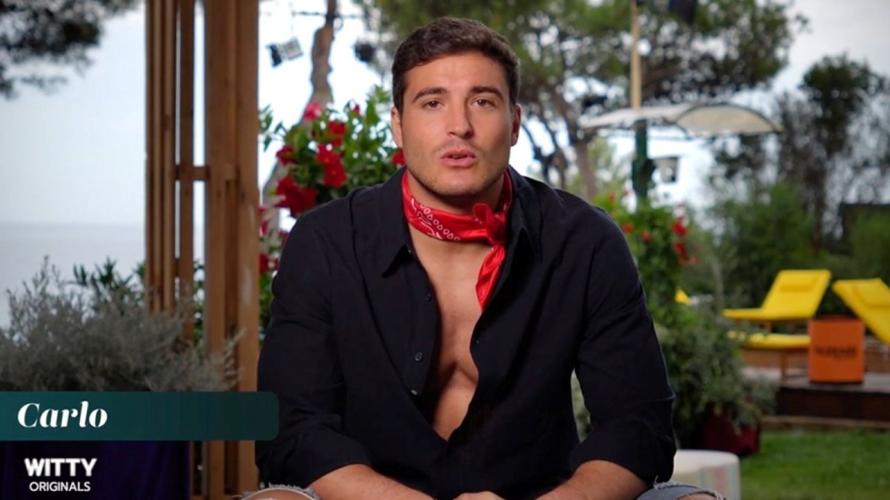 Carlo Marini in una foto di Temptation Island