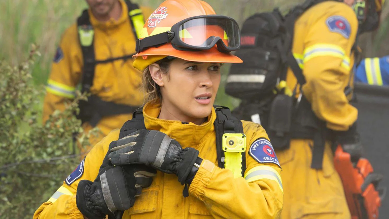 Jaina Lee Ortiz in un'immagine di Station 19