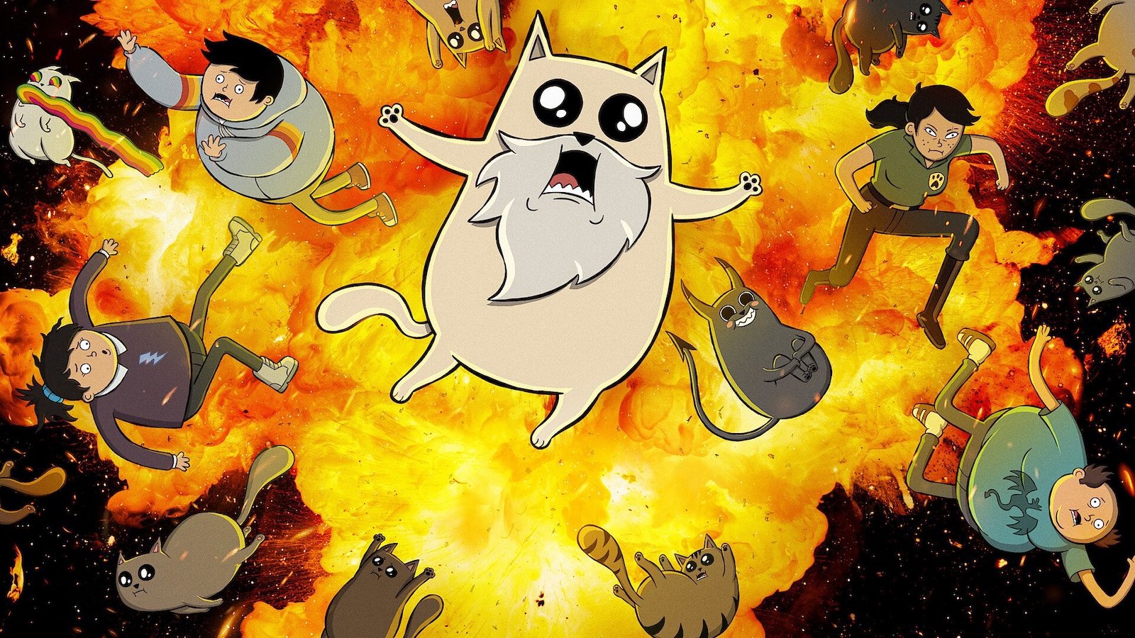 L'esplosione di Exploding Kittens.