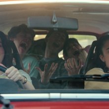 Come uccidono le brave ragazze: il cast in una scena