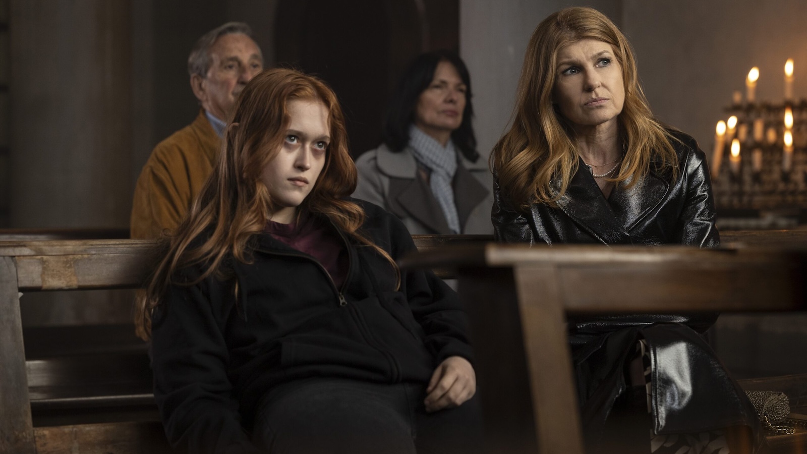 Freya Hannan-Mills e Connie Britton, le protagoniste