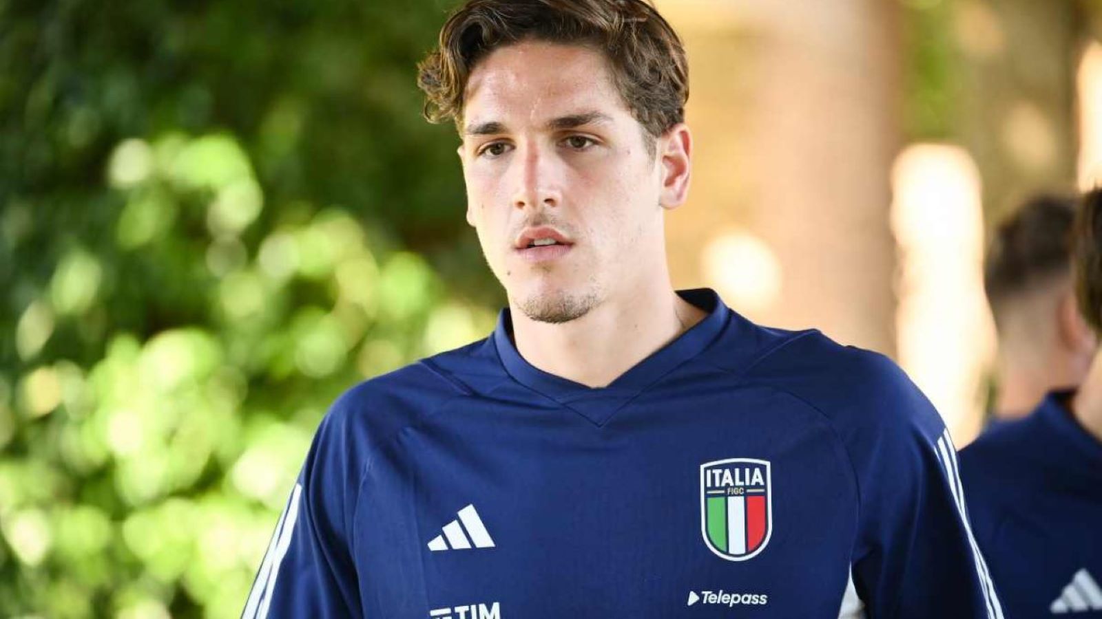 Nicolò Zaniolo con la maglia della nazionale