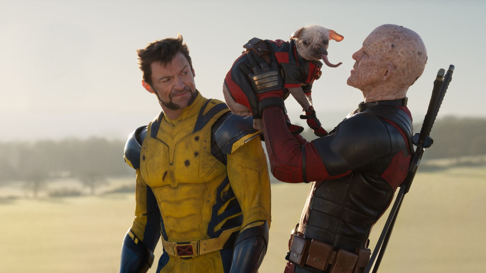 Hugh Jackman, Ryan Reynolds e Dogpool