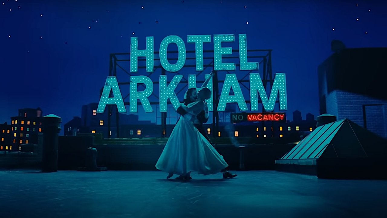 Lady Gaga e Joaquin Phoenix in una scena di 'Joker: Folie à Deux'