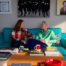 The Room Next Door: Tilda Swinton e Julianne Moore in una foto