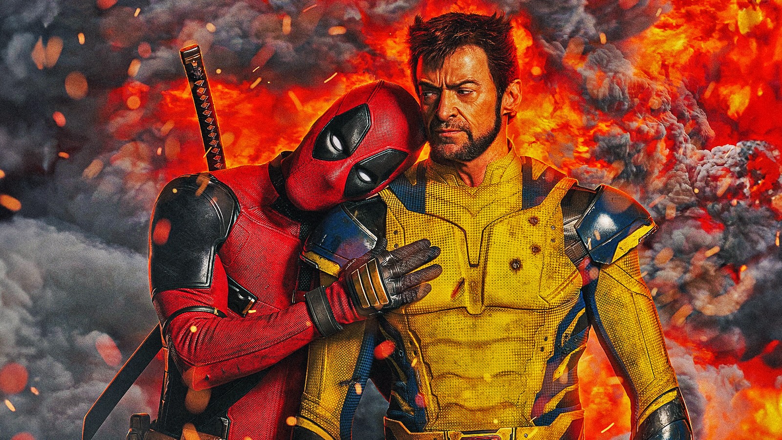 Deadpool e Wolverine in un'immagine del film Marvel