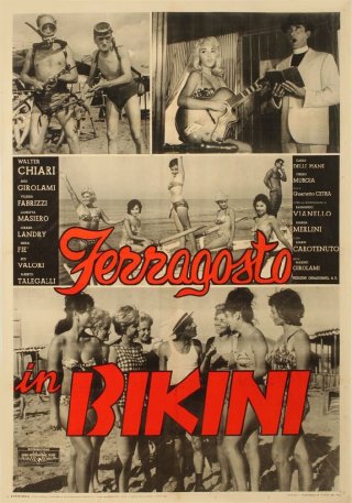 Locandina di Ferragosto in bikini