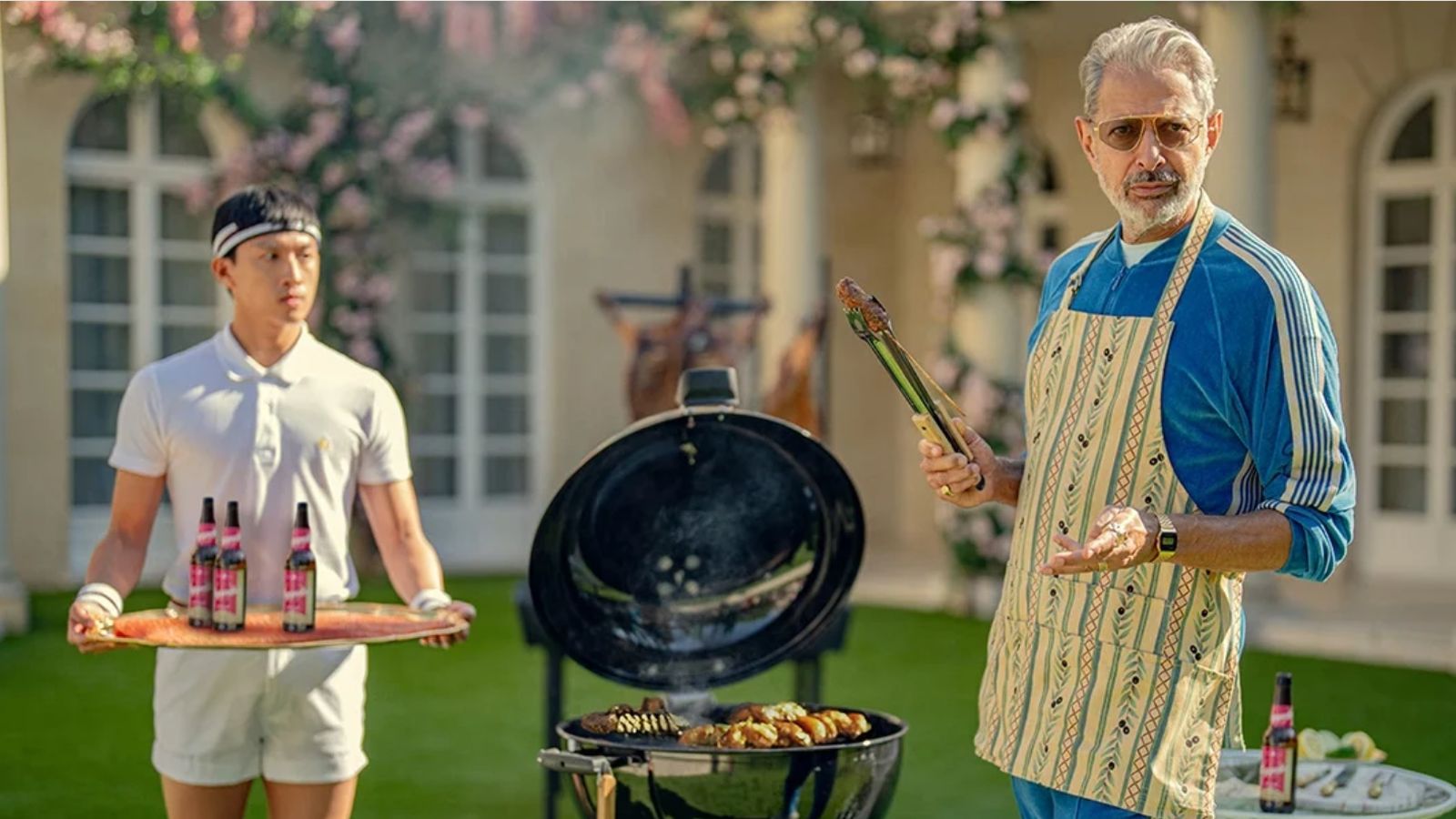 Jeff Goldblum al barbecue