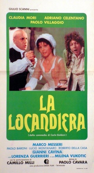 Locandina di La locandiera