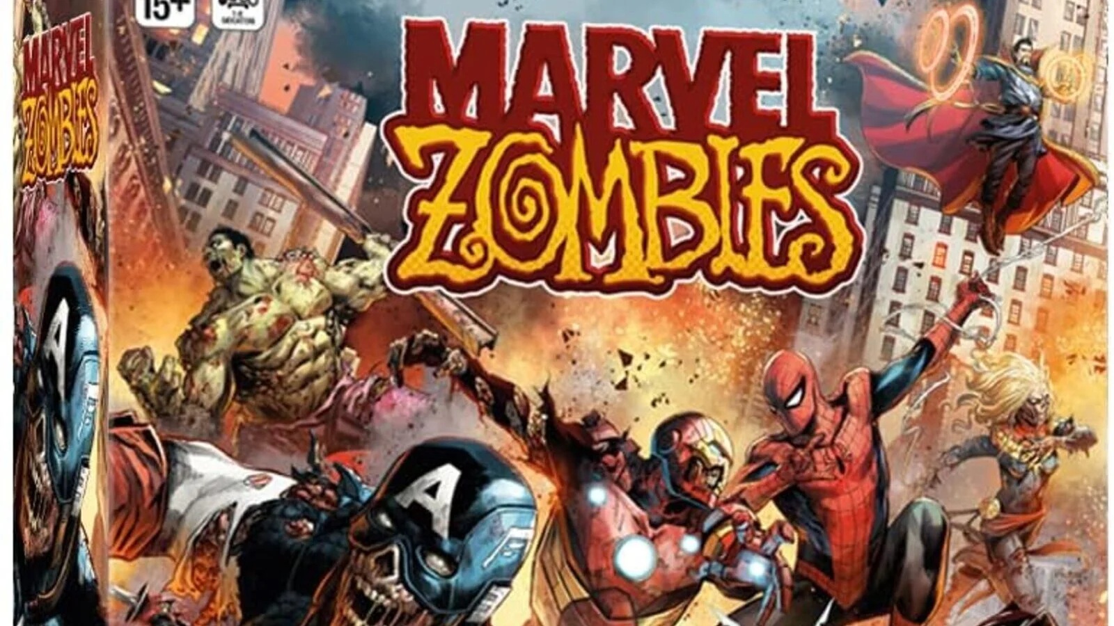 Immagine tratta dalla copertina di  Marvel Zombies – A Zombicide Game.