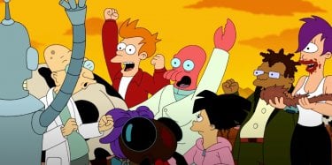 Futurama 12 Cast In Una Scena Serie Personaggi