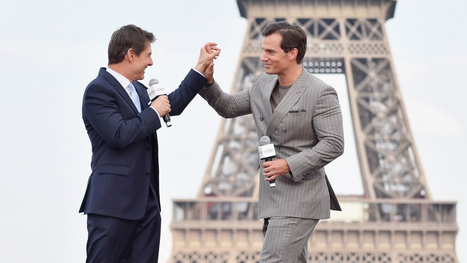 Tom Cruise e Henry Cavill insieme a Parigi