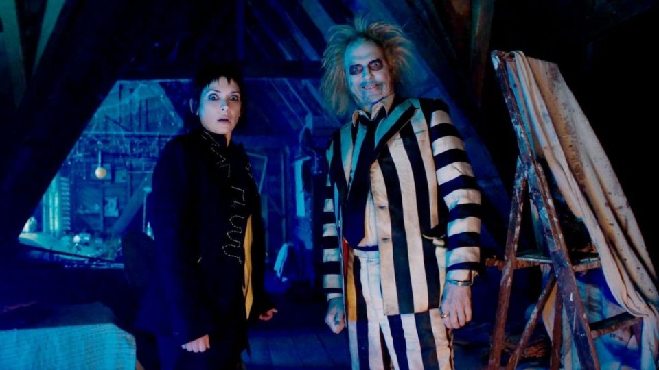 Beetlejuce Beetlejuice Winona Ryder Michael Keaton Scena Film